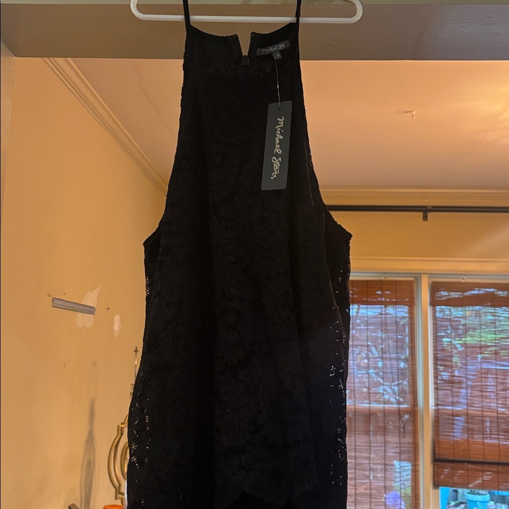 Michael Stars Black Lace long Romper
Size: M